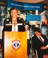 First Aus-USA exchange, visiting scholar Professor Janet A. Sipple - 1991