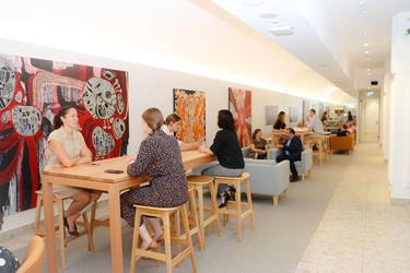 UniSQ Brisbane coffee lounge