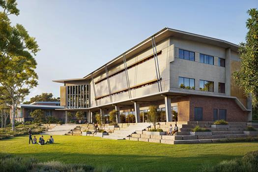 Ipswich Health Building - external southside.