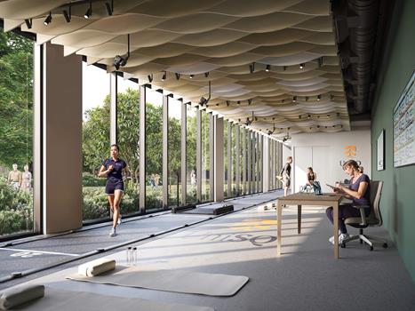 Ipswich Health Building - high performance lab.