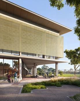 Ipswich Health Building - undercroft.