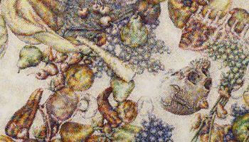 Artwork titled Contemplating Reincarnation II.