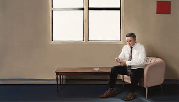 Artwork by Yianni Maggacis, The Good Room.