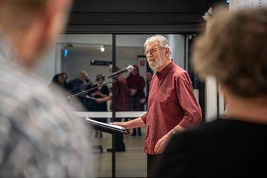 Life and Lines: Allan Bruce Retrospective Exhibition Opening  1