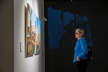 Life and Lines: Allan Bruce Retrospective Exhibition Opening 2