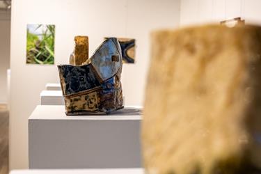 Peter Osborn, Intervention, Stone-fired Ceramic, 2024 