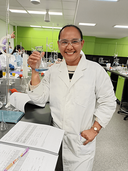 Flo - "I completed a Bachelor of Nursing and a Graduate Certificate of Nursing, which provided a strong foundation in clinical practice and patient care as a Clinical Nurse. I am currently undertaking a Bachelor of Biomedical Science to deepen my understanding of the scientific principles underpinning healthcare. I am genuinely enthusiastic about attending residential schools, where I can immerse myself in hands-on laboratory techniques and further my understanding of medical technologies."