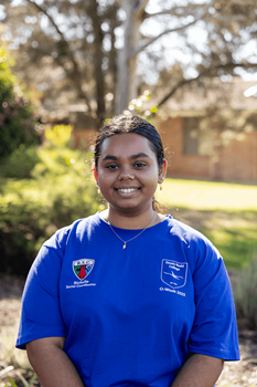 Richelle - "Thinking about this new year of study, I am excited about moving a year closer to finishing my studies and graduation!"