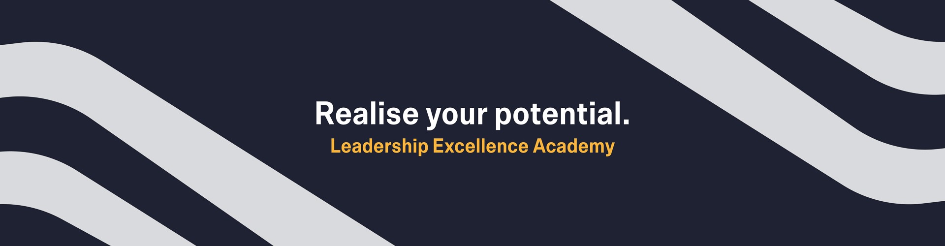 "Realise your potential, Leadership Excellence Academy"