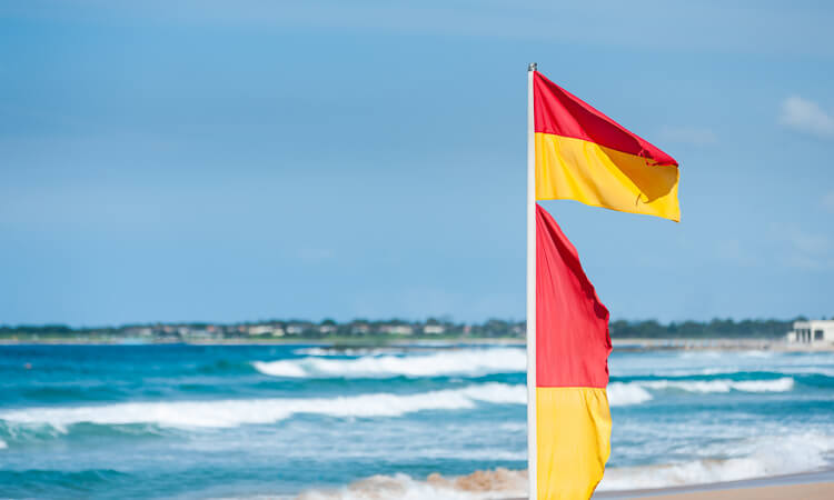 Australian beach flags
