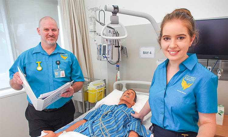 nurse in rural setting