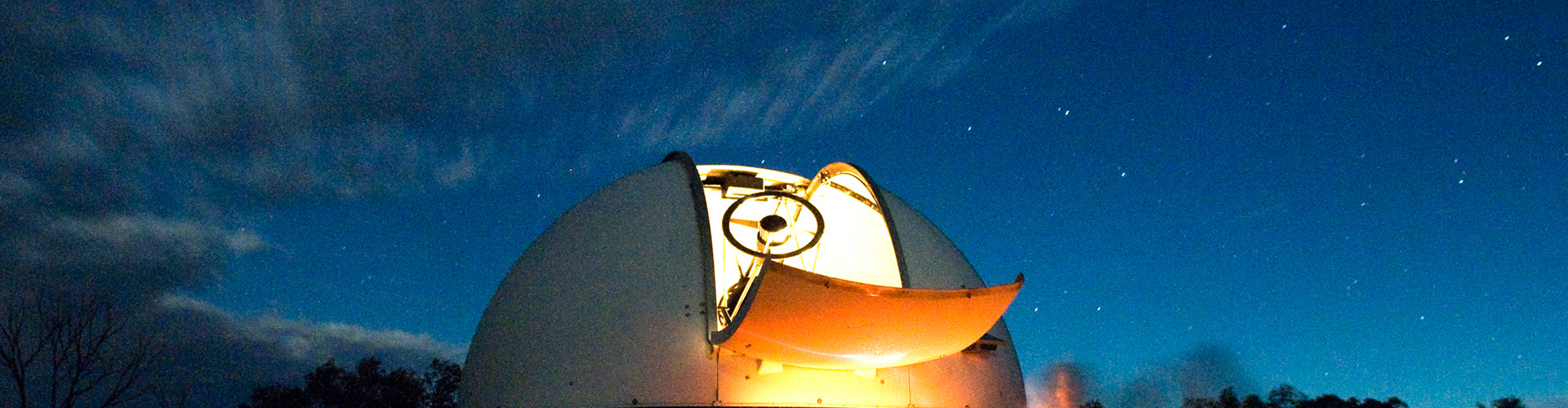 mt kent at night