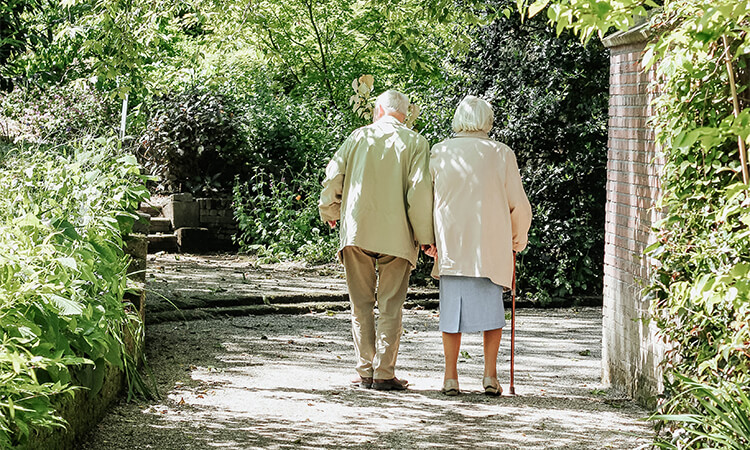 couple walking