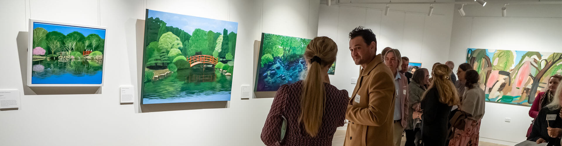 art gallery opening