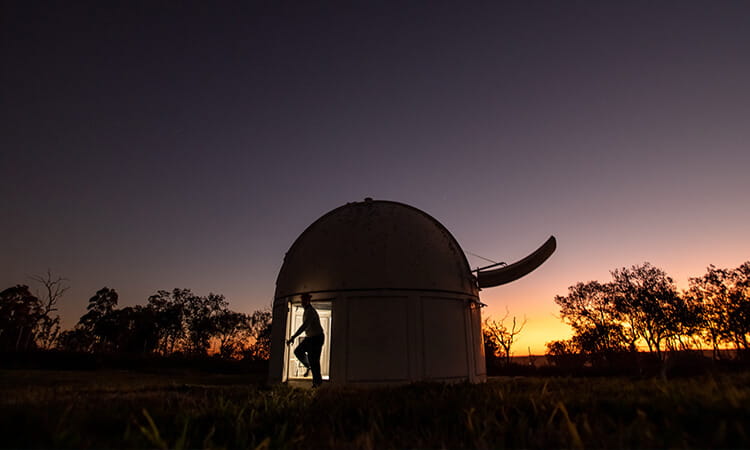 Mt Kent Observatory.