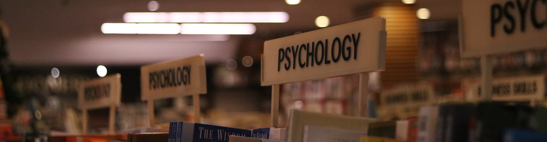 psychology book stand