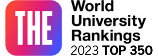 The World Universities Rankings 2023 Top 350 logo
