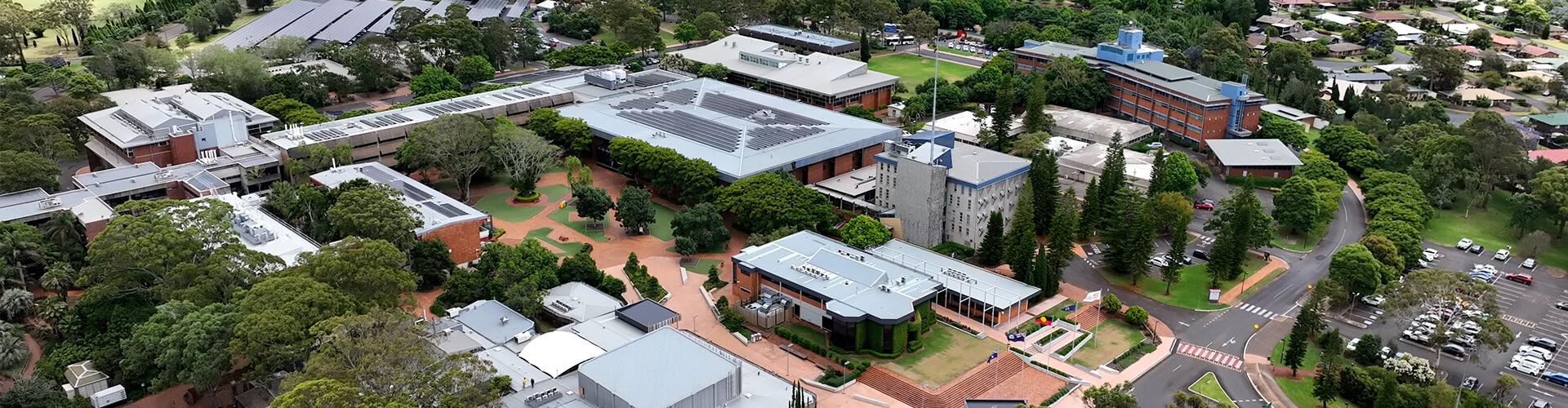 toowoomba campus aerial