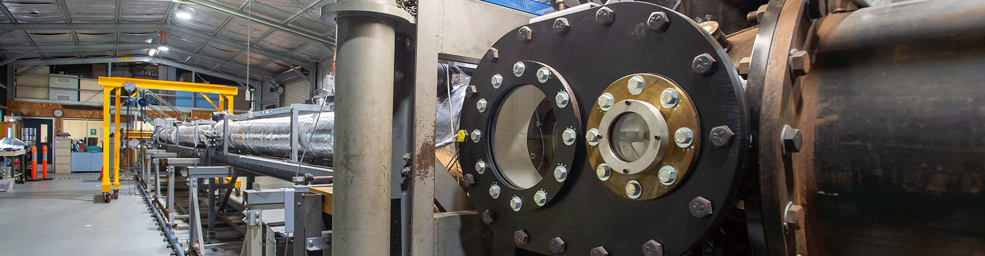 Hypersonic wind tunnel.