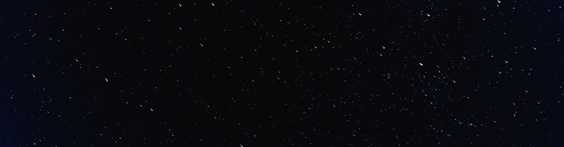 Night sky.