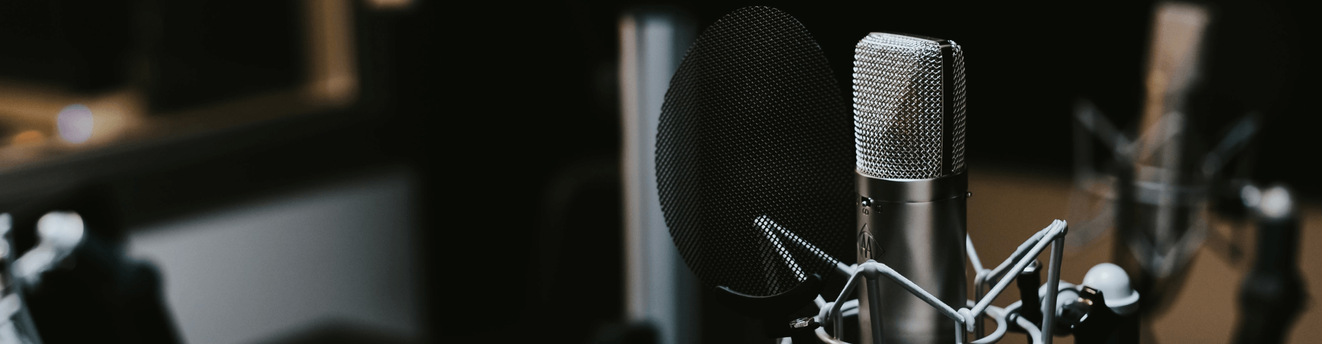 Podcast booth.