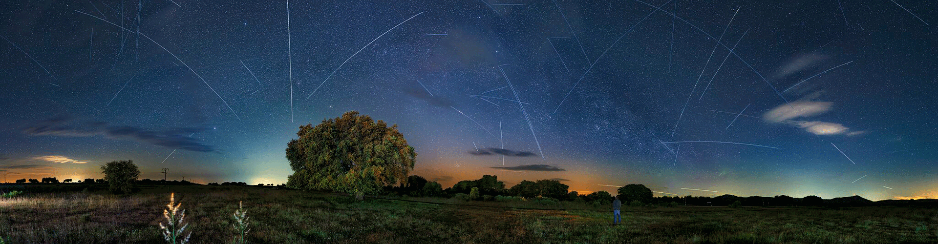 Night sky.