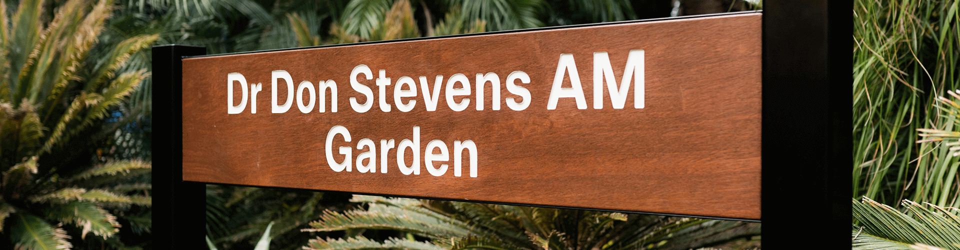 Garden plaque.