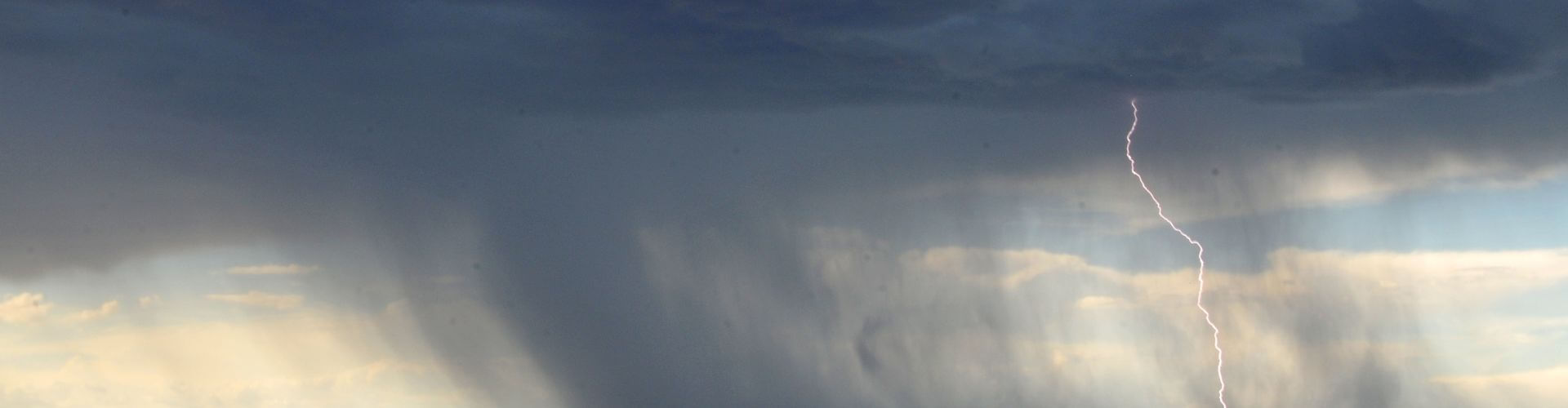rain coming out of the sky 