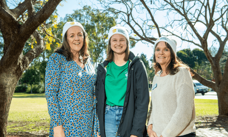 Vinnies Sleepout representatives.