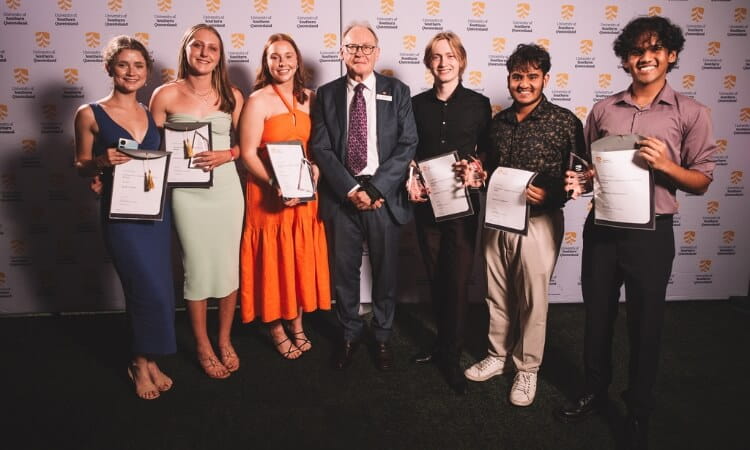 Residential Colleges Students with Awards.