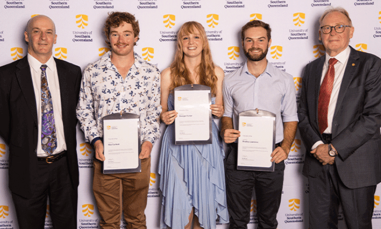 students receiving awards