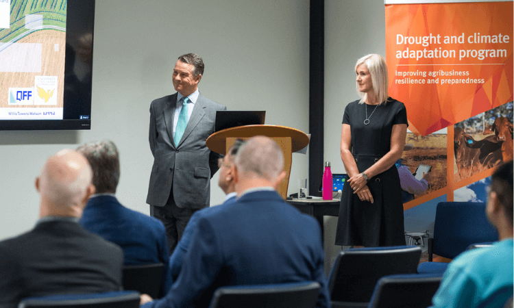 people giving a presentation