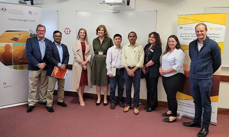 SQNNSW Hub staff at recent event. 