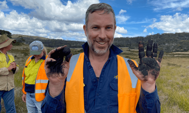 SQNNSW Innovation Hub Regional Soil Coordinator, Cameron Leckie.