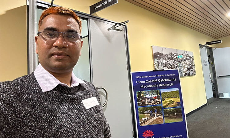 Amin at the Macadamia Conference