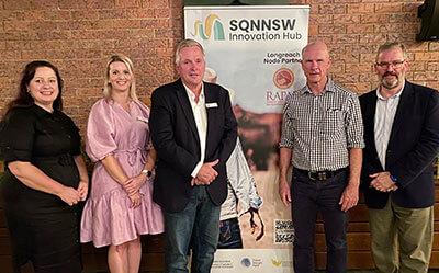SQNNSW Innovation Hub and RAPAD staff. 