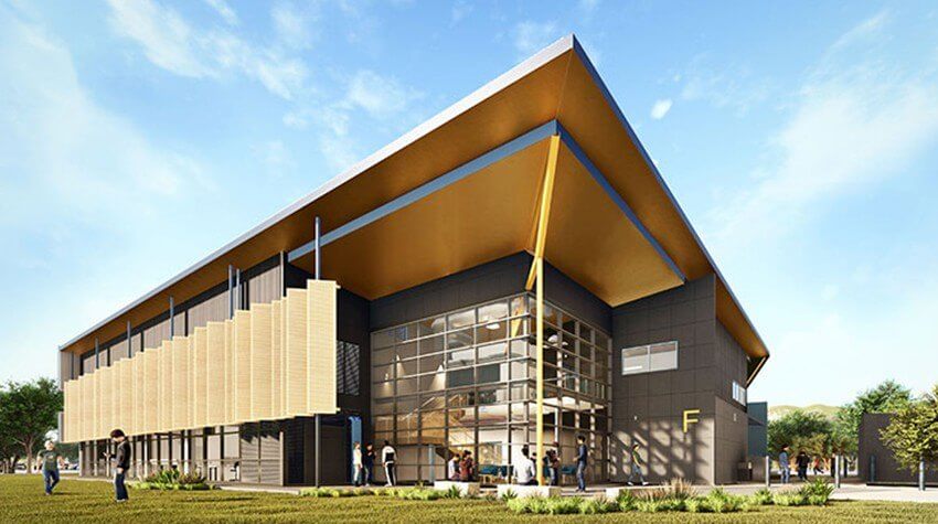 UniSQ Springfield campus engineering building.