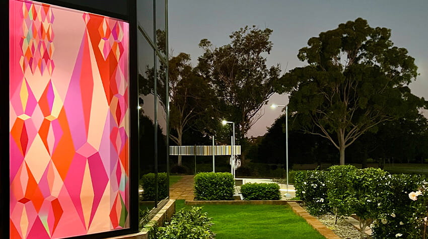 Artwork by Shannon Novak at UniSQ